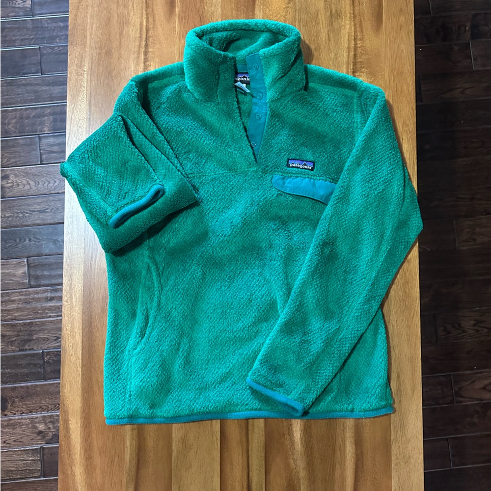 Patagonia fleece green size small